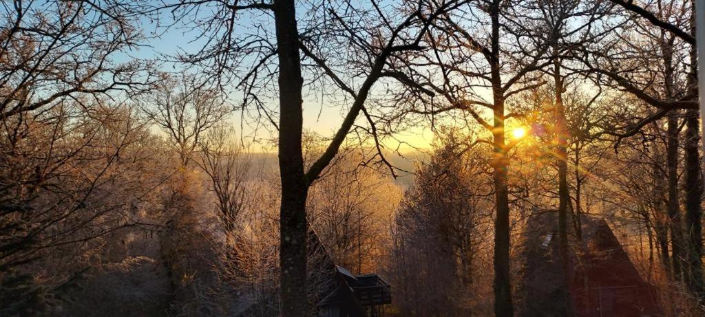 Het Boshuisje In Durbuy 빌라 외부 사진