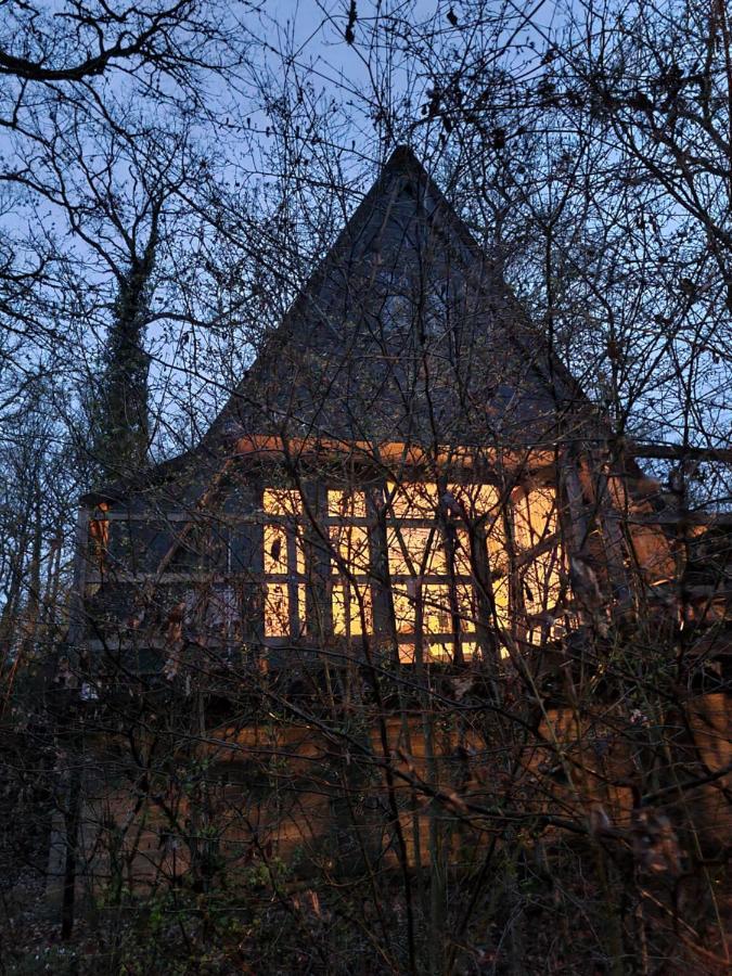 Het Boshuisje In Durbuy 빌라 외부 사진